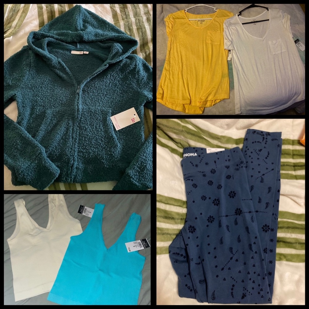 NWT size small clothing lot